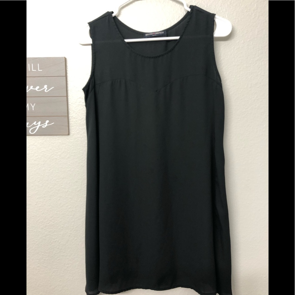 Brandy Melville Mini Dress. OS. Black